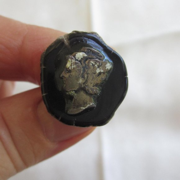 ANTIQUE Men'sMercury Silver Cufflinks